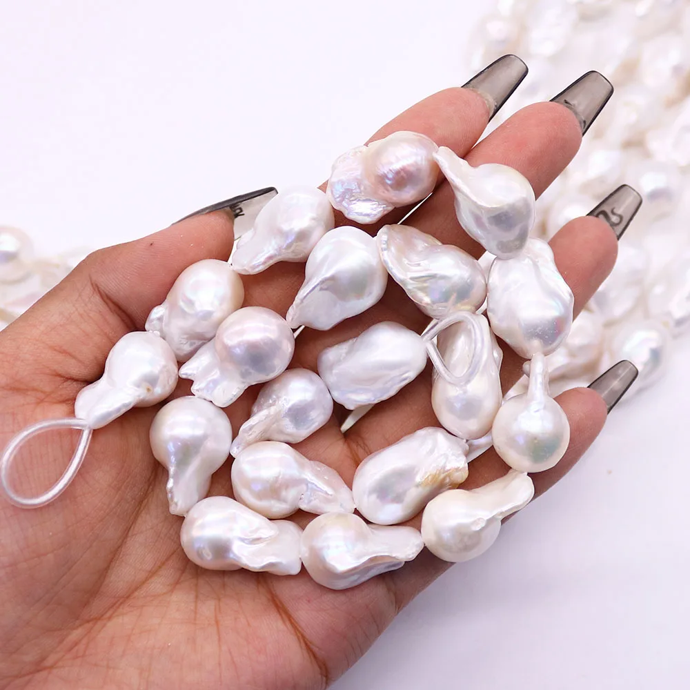 Natural Freshwater Pearl Irregularly Shaped Baroque Pearl Tail Beads Straight-hole Beaded Strings DIY Jewelry Accessories
Natural Freshwater Pearl Irregularly Shaped Baroque Pearl Tail Beads Straight-hole Beaded Strings DIY Jewelry Accessories