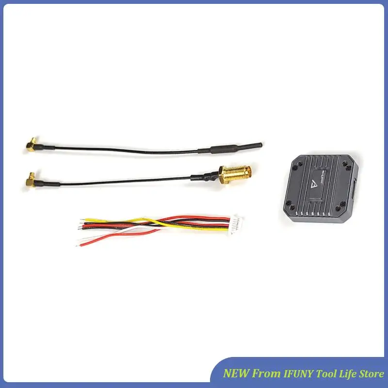 1.5W VTX FPV Drone Transmitter High Power CNC Heat Dissipation For Model Aircraft And Drones Picture Transmission New
1.5W VTX FPV Drone Transmitter High Power CNC Heat Dissipation For Model Aircraft And Drones Picture Transmission New