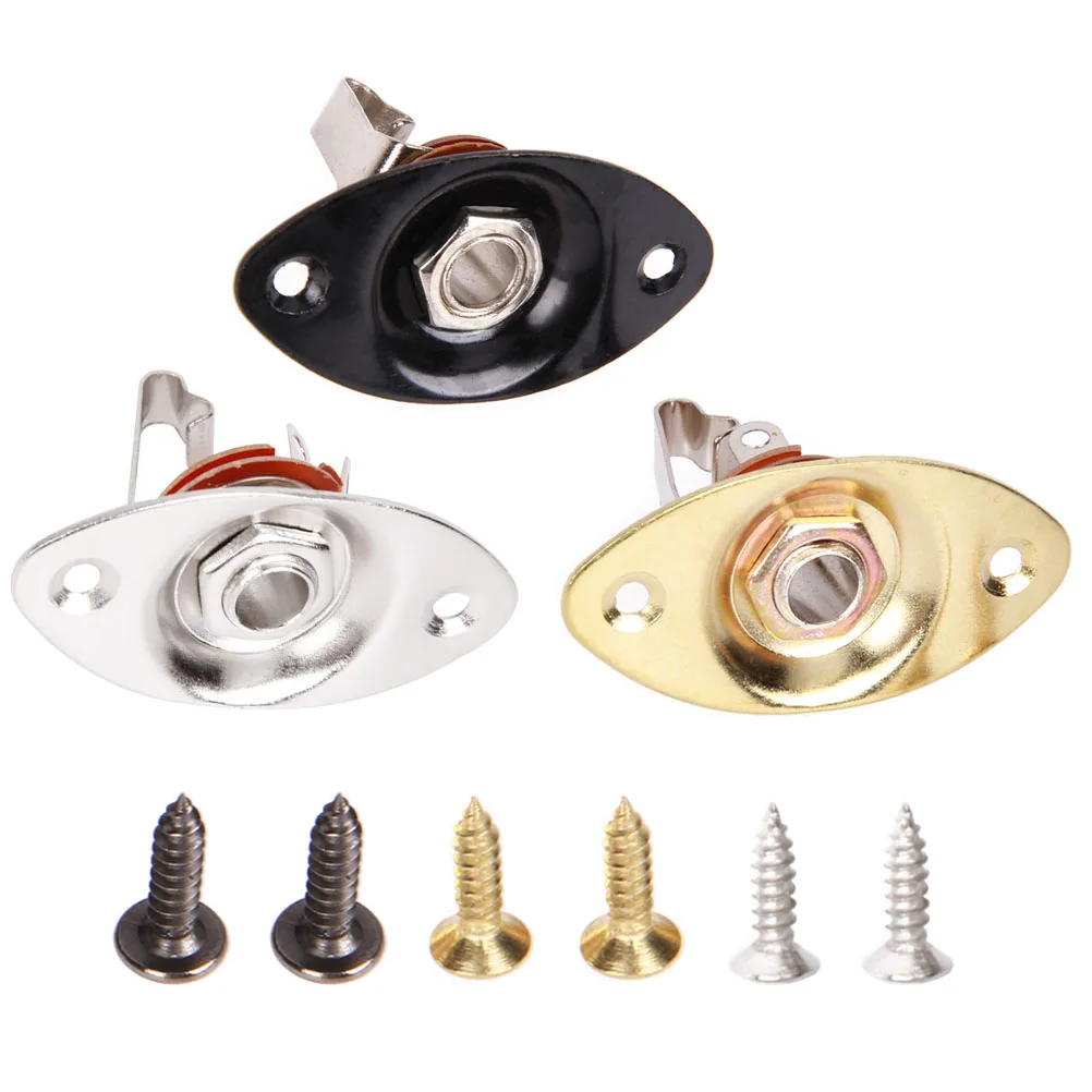 3 Sets Guitar Input Zinc Alloy Durable Electronic Socket for Electric Guitar Bass Metric System Fittings Professional
3 Sets Guitar Input Zinc Alloy Durable Electronic Socket for Electric Guitar Bass Metric System Fittings Professional