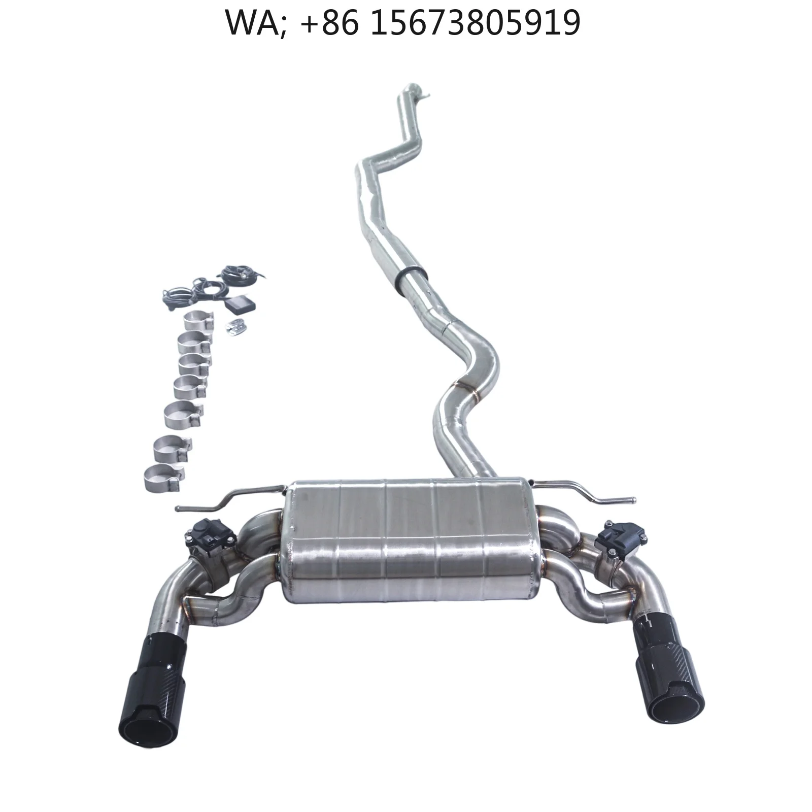 For to the 2017-2019 M340i F30 B58 3.0T Catback High-permance Valve Exhaust System
For to the 2017-2019 M340i F30 B58 3.0T Catback High-permance Valve Exhaust System