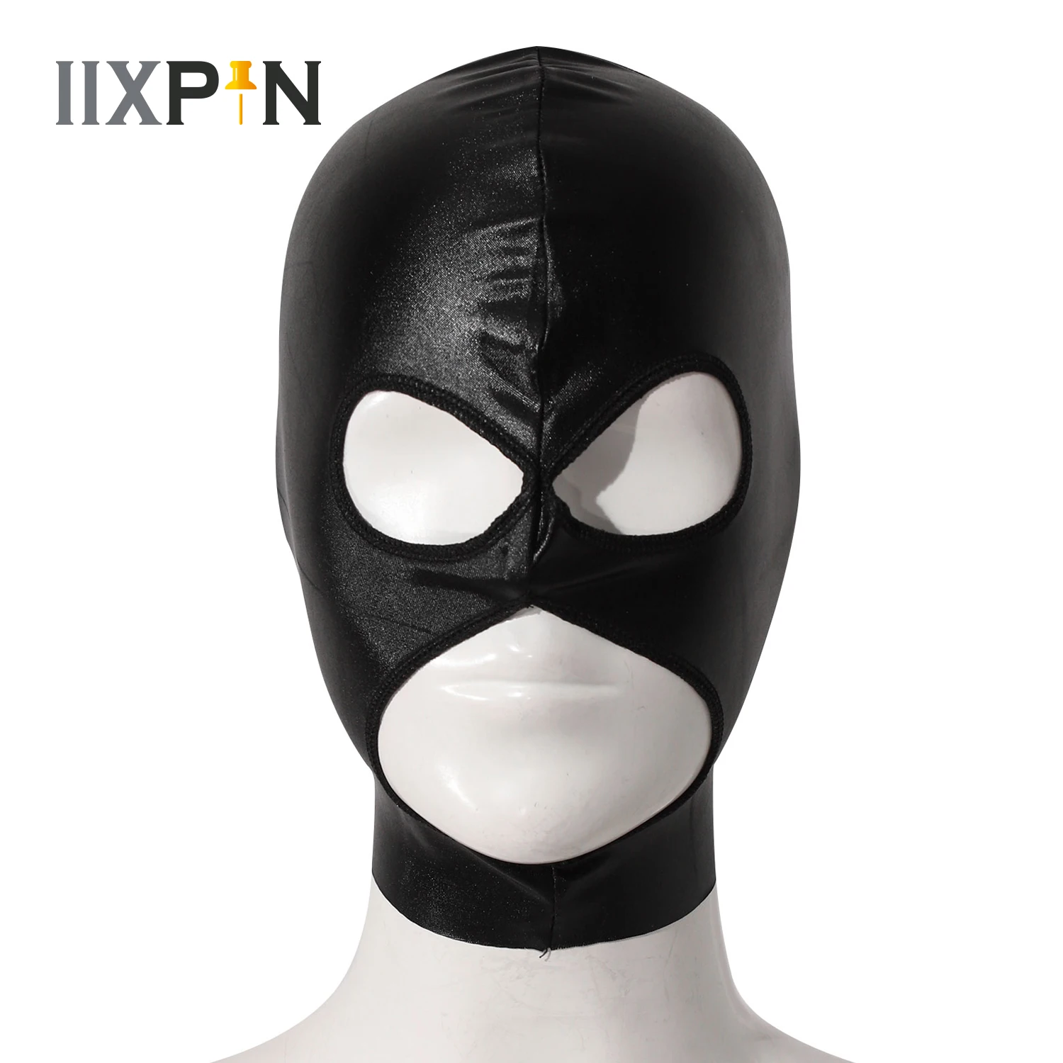 Unisex Women Mens Cosplay Face Mask Latex Shiny Open Eyes And Mouth Headgear Full Face Mask Hood Headgear for Nightclub Costume
Unisex Women Mens Cosplay Face Mask Latex Shiny Open Eyes And Mouth Headgear Full Face Mask Hood Headgear for Nightclub Costume