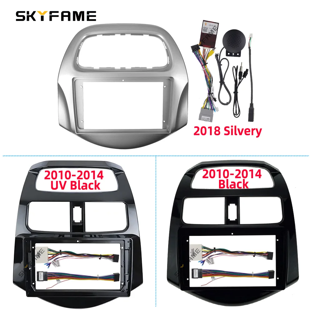 Skyfame Car Frame Fascia Adapter Android Radio Dash Fitting Panel Kit For Daewoo Martiz Chevrolet Spark Beat
Skyfame Car Frame Fascia Adapter Android Radio Dash Fitting Panel Kit For Daewoo Martiz Chevrolet Spark Beat