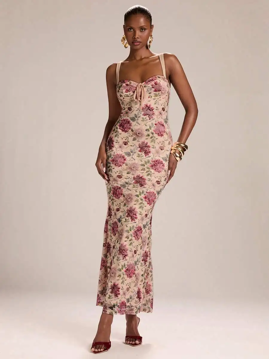 Floral Print Bodycon Mermaid Dress Sleeveless Elegant Sexy Date Night Summer Women Dress
Floral Print Bodycon Mermaid Dress Sleeveless Elegant Sexy Date Night Summer Women Dress