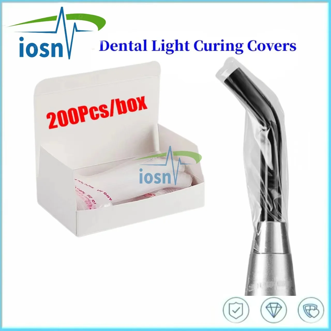 200Pcs/Box Dental Light Curing Head Covers Disposable Protective Cover Led Curing Light Guide Head Covers Sleeve
200Pcs/Box Dental Light Curing Head Covers Disposable Protective Cover Led Curing Light Guide Head Covers Sleeve
