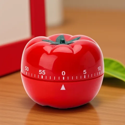 1 PC Tomaten-Timer, mechanischer Countdown, elektronischer Küchentimer, Alarm, Küche, Kochwerkzeug, Uhr, Pomodoro-Timer, Küche
