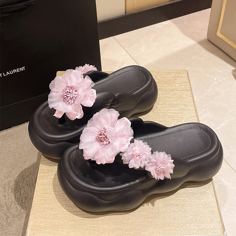 Flower Clip Toe Women Slippers Flats Platform Beach Sandals Shoes Bohemian Flip Flops 2025 Summer Trend Dress Slides De Mujer
Flower Clip Toe Women Slippers Flats Platform Beach Sandals Shoes Bohemian Flip Flops 2025 Summer Trend Dress Slides De Mujer