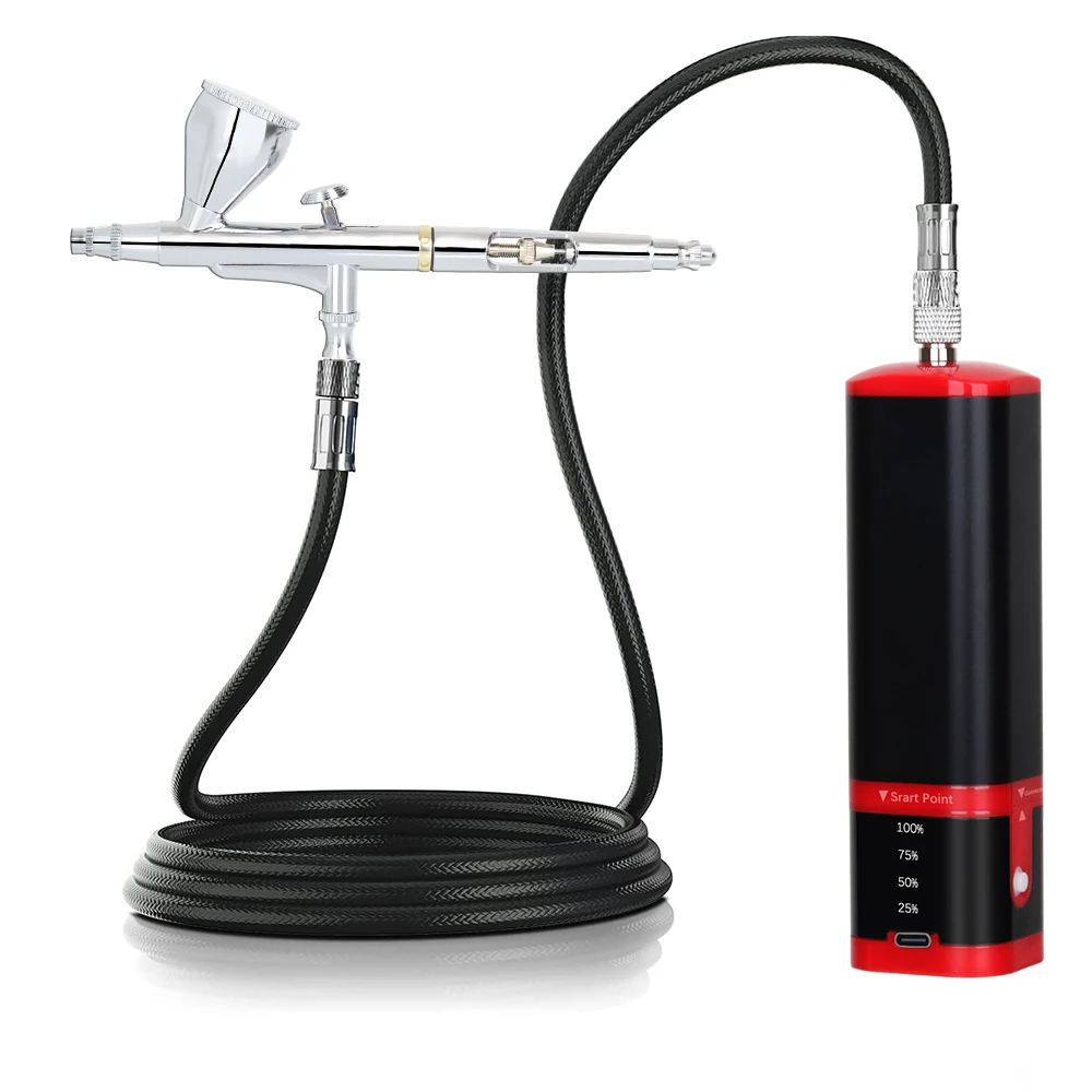 Rechargeable Airbrush Barber Toy Model Helmet TshirtPaint Art Craft Textile Mural Cosmetic Makeup Nail Beauty Cake Compressor
Rechargeable Airbrush Barber Toy Model Helmet TshirtPaint Art Craft Textile Mural Cosmetic Makeup Nail Beauty Cake Compressor