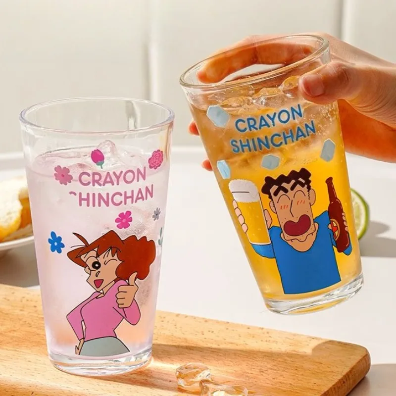 Crayon Shin-chan Water Glass Anime Cartoon Printing Glass Kawaii Desktop Decoration Milk Cup Household Drink Cup Holiday Gifts
Crayon Shin-chan Water Glass Anime Cartoon Printing Glass Kawaii Desktop Decoration Milk Cup Household Drink Cup Holiday Gifts