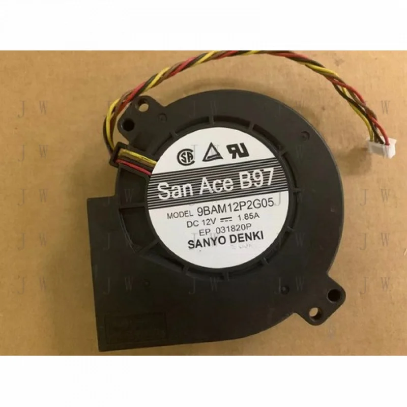 Вентилятор турбинный DDJ 12V 1.85A 9733 1U2U для сервера Sanyo 9BAM12P2G05 (1 шт.)
Вентилятор турбинный DDJ 12V 1.85A 9733 1U2U для сервера Sanyo 9BAM12P2G05 (1 шт.)