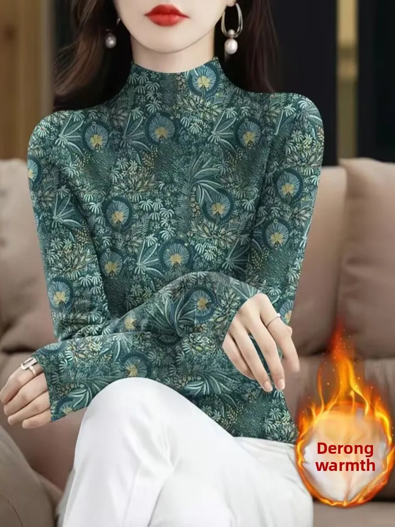 Теплая теплая футболка с высоким воротником и длинным светом Base irt для женщин, поездок на работу, осень-зима, новинка Faion Top Quali Fa...
Теплая теплая футболка с высоким воротником и длинным светом Base irt для женщин, поездок на работу, осень-зима, новинка Faion Top Quali Fa...