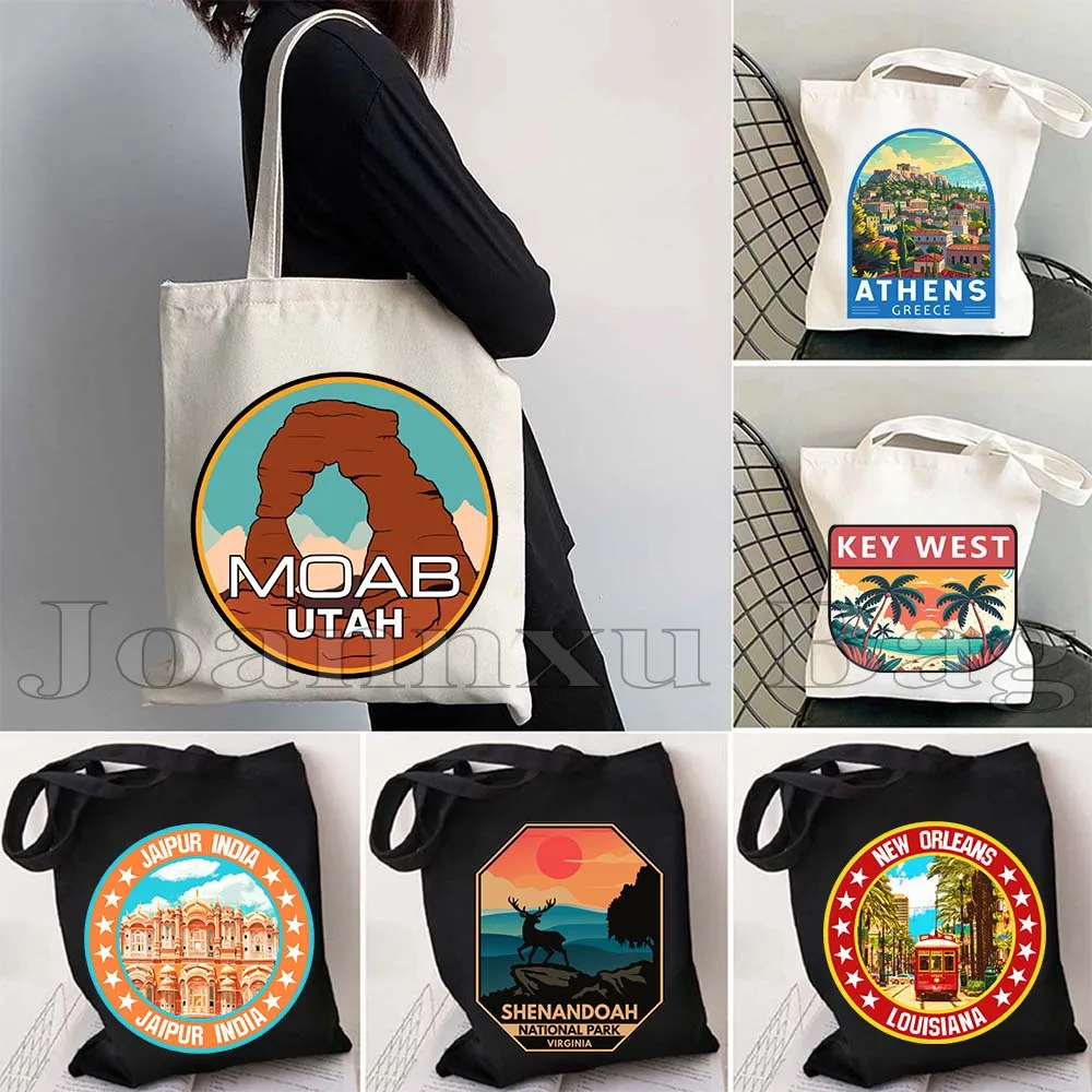 Crete Greece Fuji Rocky Mountain Zion Pigeon Hawaii Kuwait Jaipur New Orleans Key West Shoulder Tote Bag Shopper Cotton Handbag
Crete Greece Fuji Rocky Mountain Zion Pigeon Hawaii Kuwait Jaipur New Orleans Key West Shoulder Tote Bag Shopper Cotton Handbag