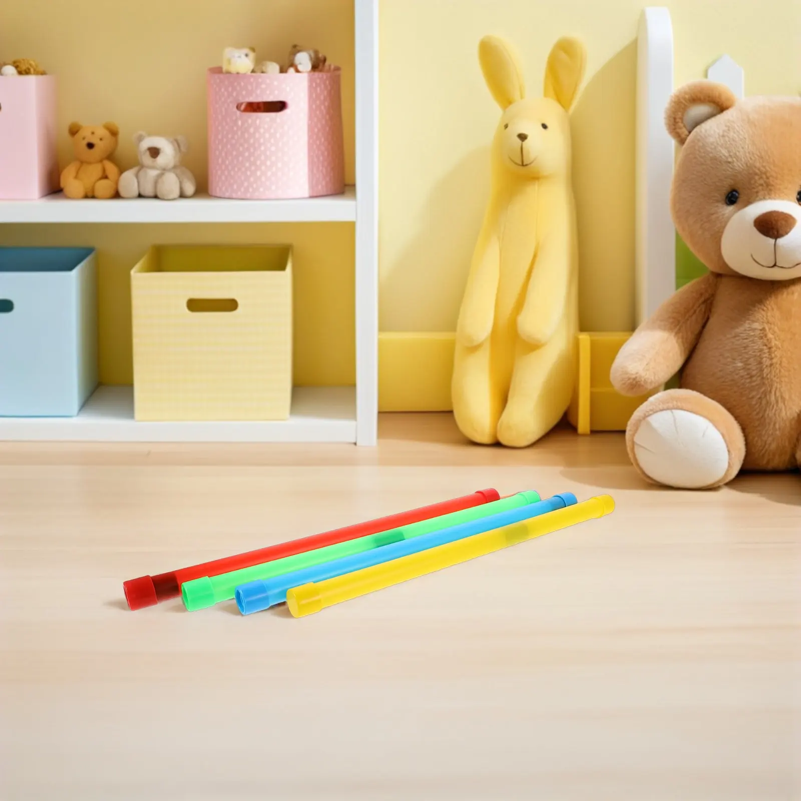 Набор из 12 пластиковых трубок-гроунеров длиной 15 дюймов для детей, громкие звуковые палочки, новинка для вечеринок, генераторы шума на День рождения и Хэллоуин
Набор из 12 пластиковых трубок-гроунеров длиной 15 дюймов для детей, громкие звуковые палочки, новинка для вечеринок, генераторы шума на День рождения и Хэллоуин