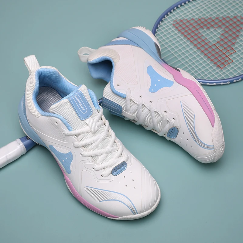 Badminton Sports Shoes Leather Shoes Breathable Mesh Tennis Shoes Cushioning Sports Training Shoes New Mens Womens
Badminton Sports Shoes Leather Shoes Breathable Mesh Tennis Shoes Cushioning Sports Training Shoes New Mens Womens