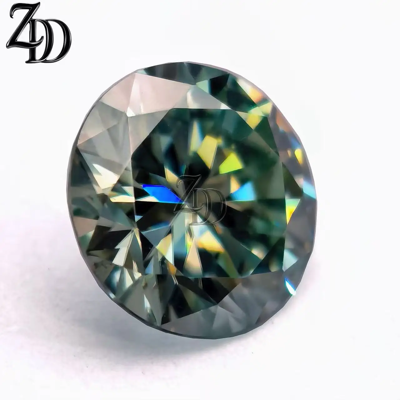 Green Round Cut Moissanite Loose Stone VVS1 GRA Certified Moissanita Pass Diamond Tester for DIY Jewelry Making
Green Round Cut Moissanite Loose Stone VVS1 GRA Certified Moissanita Pass Diamond Tester for DIY Jewelry Making