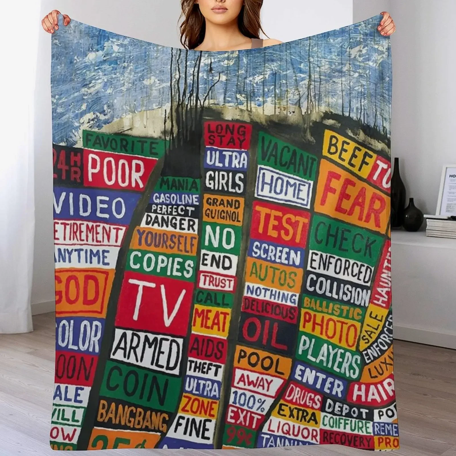 RADIOHEADS Throw Blanket Sofa Throw Hairys Plaid on the sofa Blankets For Sofas Blankets
RADIOHEADS Throw Blanket Sofa Throw Hairys Plaid on the sofa Blankets For Sofas Blankets