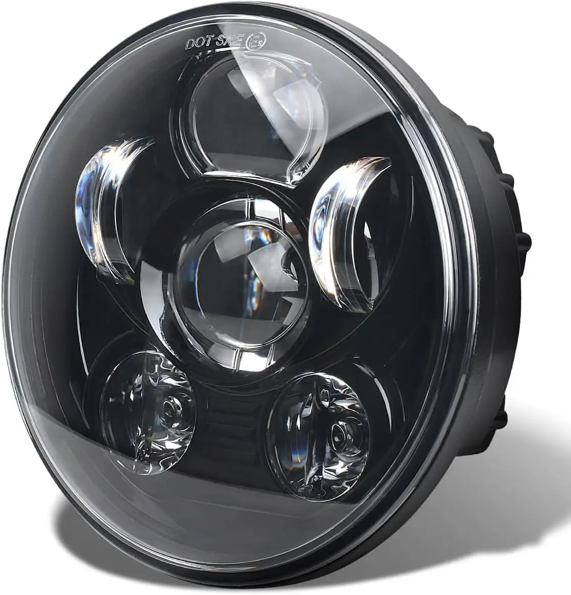 5-3/4 5.75 Inch LED Motorcycle Headlight Compatible with Harley Davidson Sportster Dyna Street Bob Low Rider Wide Glide Iron 883
5-3/4 5.75 Inch LED Motorcycle Headlight Compatible with Harley Davidson Sportster Dyna Street Bob Low Rider Wide Glide Iron 883