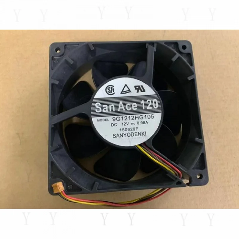 Y+ 1PC for SANYO San Ace 120 12CM 9G1212HG105 12V 0.98A 4-wire cooling fan
Y+ 1PC for SANYO San Ace 120 12CM 9G1212HG105 12V 0.98A 4-wire cooling fan