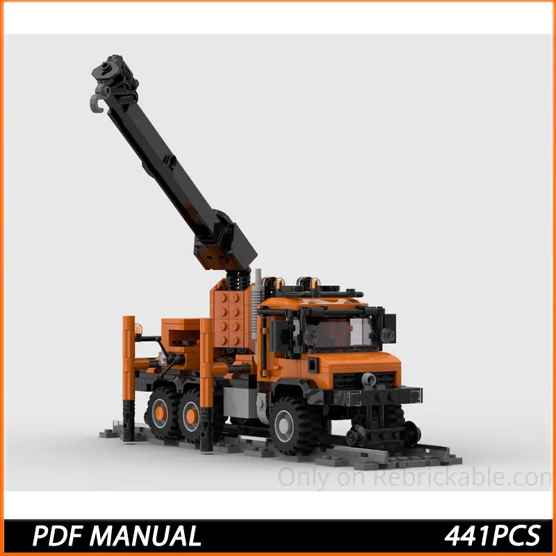 MOC Building Bricks City Car Model Heavy-Duty Truck With Crane Modular Technology Gifts Holiday Assemble Children Toys Suit
MOC Building Bricks City Car Model Heavy-Duty Truck With Crane Modular Technology Gifts Holiday Assemble Children Toys Suit