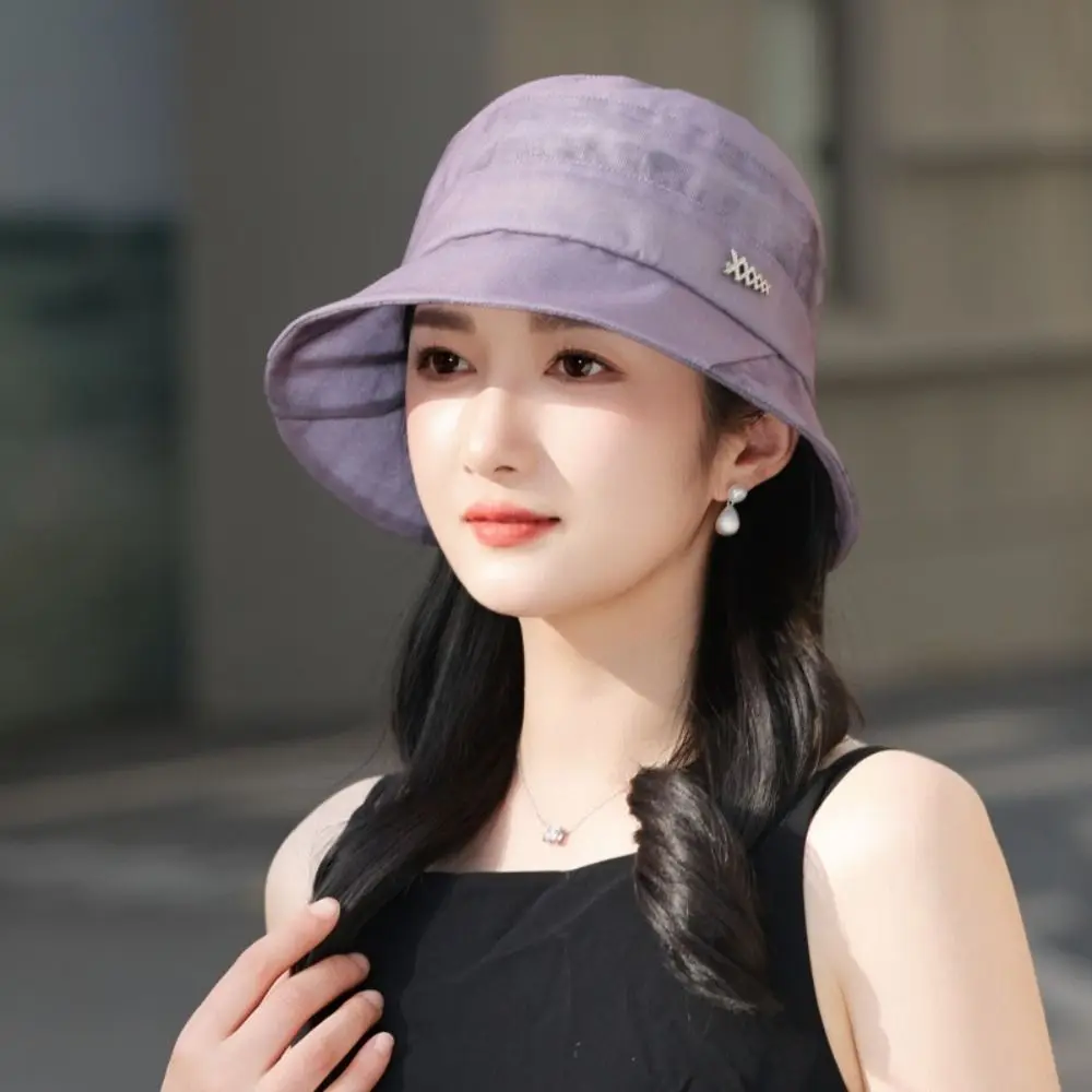 New Casual Sunscreen Hat Breathable UV Protection Bucket Hat Elegant Fisherman Hat Women
New Casual Sunscreen Hat Breathable UV Protection Bucket Hat Elegant Fisherman Hat Women