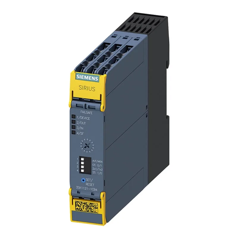 High Quality Best Price Siemens Sirius Safety Relay 3SK1 Basic Unit Relay Output 24 V
High Quality Best Price Siemens Sirius Safety Relay 3SK1 Basic Unit Relay Output 24 V