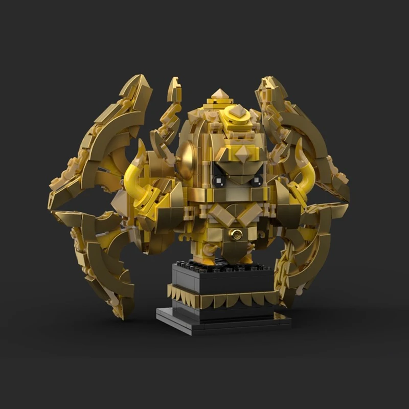 766pcs MOC Brickheadz Taurus Aldebaran God Cloth Model Building Blocks Construction Toys Christmas Gifts Education Brick Kids
766pcs MOC Brickheadz Taurus Aldebaran God Cloth Model Building Blocks Construction Toys Christmas Gifts Education Brick Kids