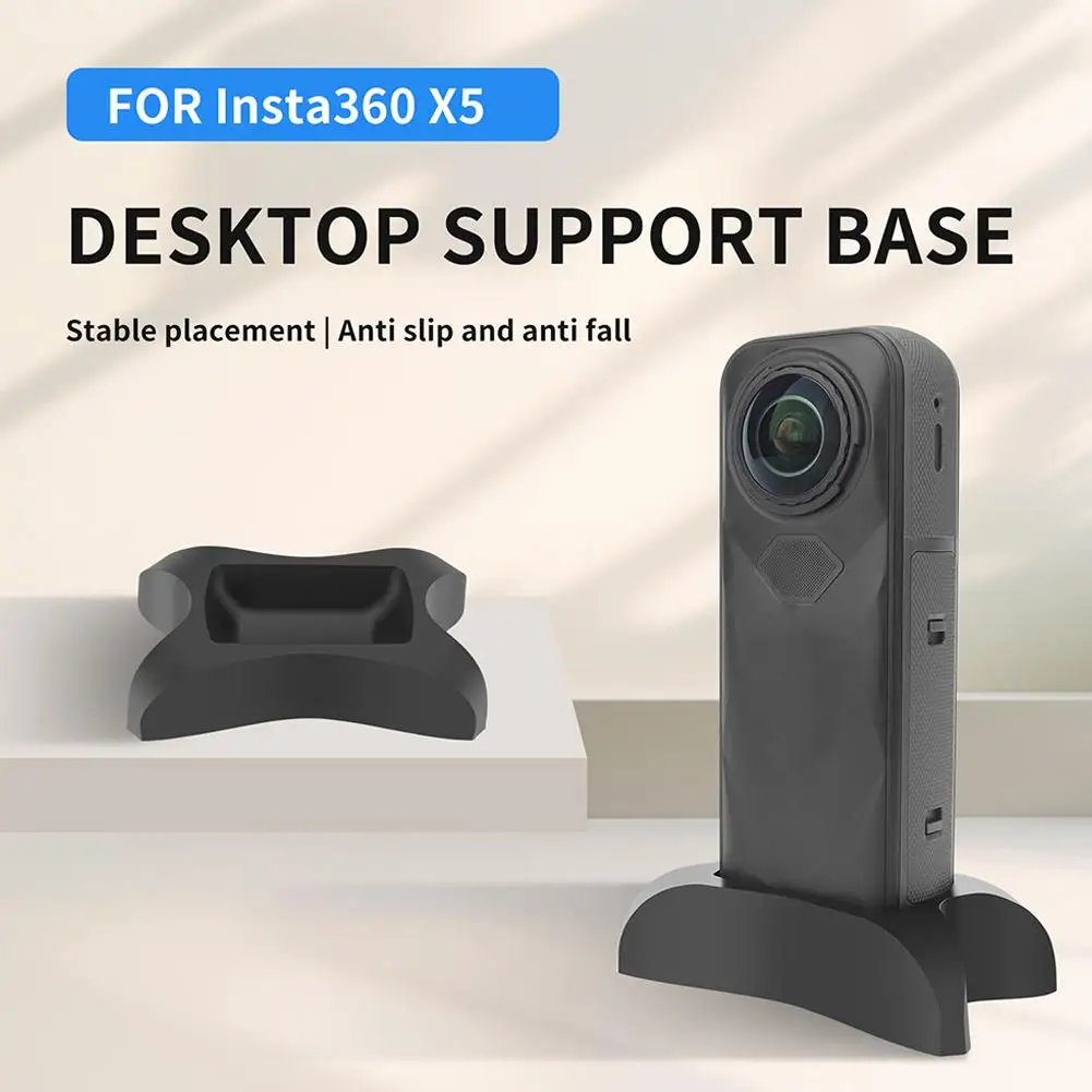 For Shadow Stone Insta360 X5 Silicone Base Panoramic Camera Desktop Camera Anti Slip Fixed Bracket Accessories
For Shadow Stone Insta360 X5 Silicone Base Panoramic Camera Desktop Camera Anti Slip Fixed Bracket Accessories