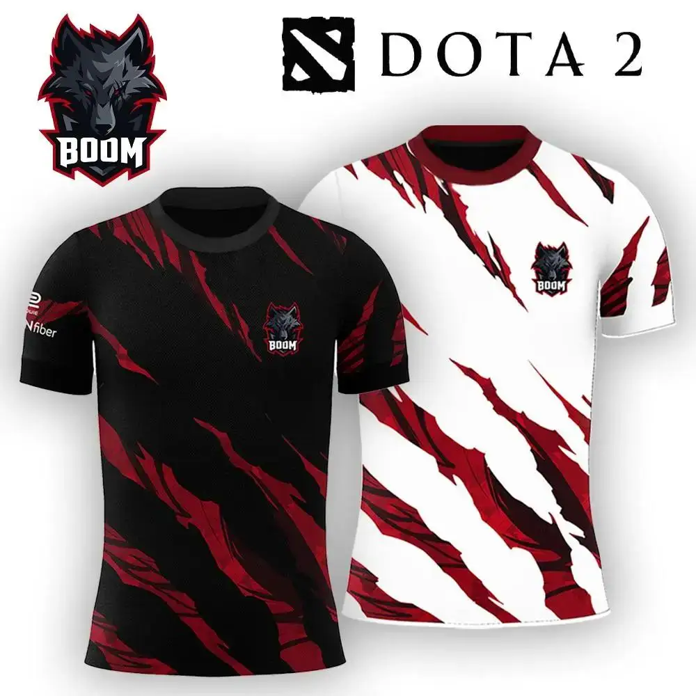 BOOM Esports Club's New 2025 Team Uniforms DOTA2 Pro League Player Training Jerseys Fan Custom Breathable Men's T-shirts
BOOM Esports Club's New 2025 Team Uniforms DOTA2 Pro League Player Training Jerseys Fan Custom Breathable Men's T-shirts
