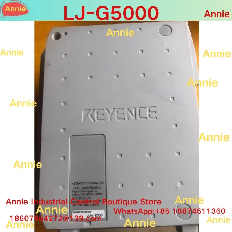 Second-hand test OK LJ-G5000 laser controller
Second-hand test OK LJ-G5000 laser controller