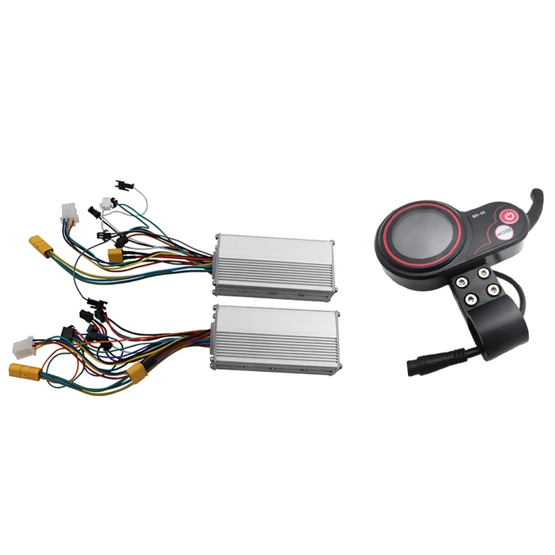 QS-S4 48V-60V Thumb Throttle LCD Display Meter For Zero 8 9 10 8 /10X Electric Scooter 6PIN With Dual Drive Controller
QS-S4 48V-60V Thumb Throttle LCD Display Meter For Zero 8 9 10 8 /10X Electric Scooter 6PIN With Dual Drive Controller