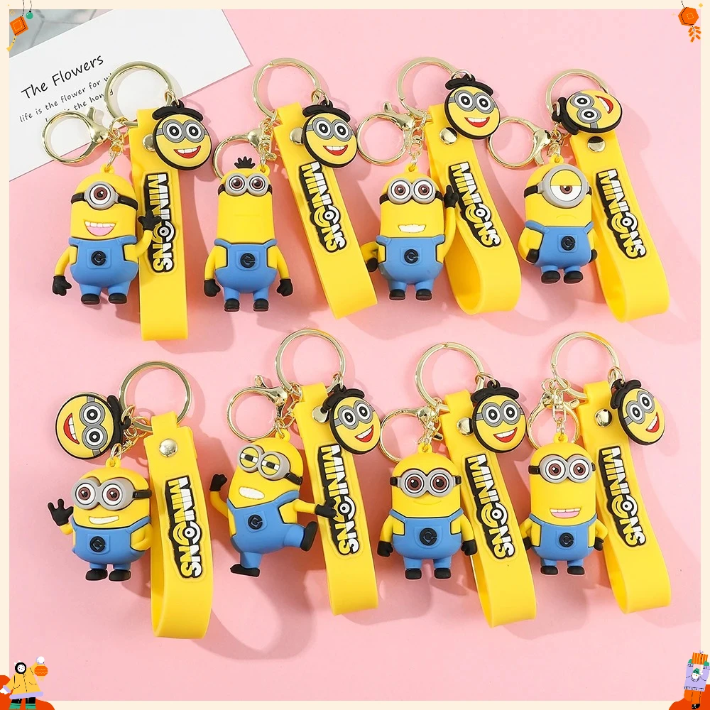 New Anime Minions Keychain Cartoon Child Toy Gift Key Ring Pvc Minion Doll Cute School Bag Pendant Car Key Chain Accessories
New Anime Minions Keychain Cartoon Child Toy Gift Key Ring Pvc Minion Doll Cute School Bag Pendant Car Key Chain Accessories