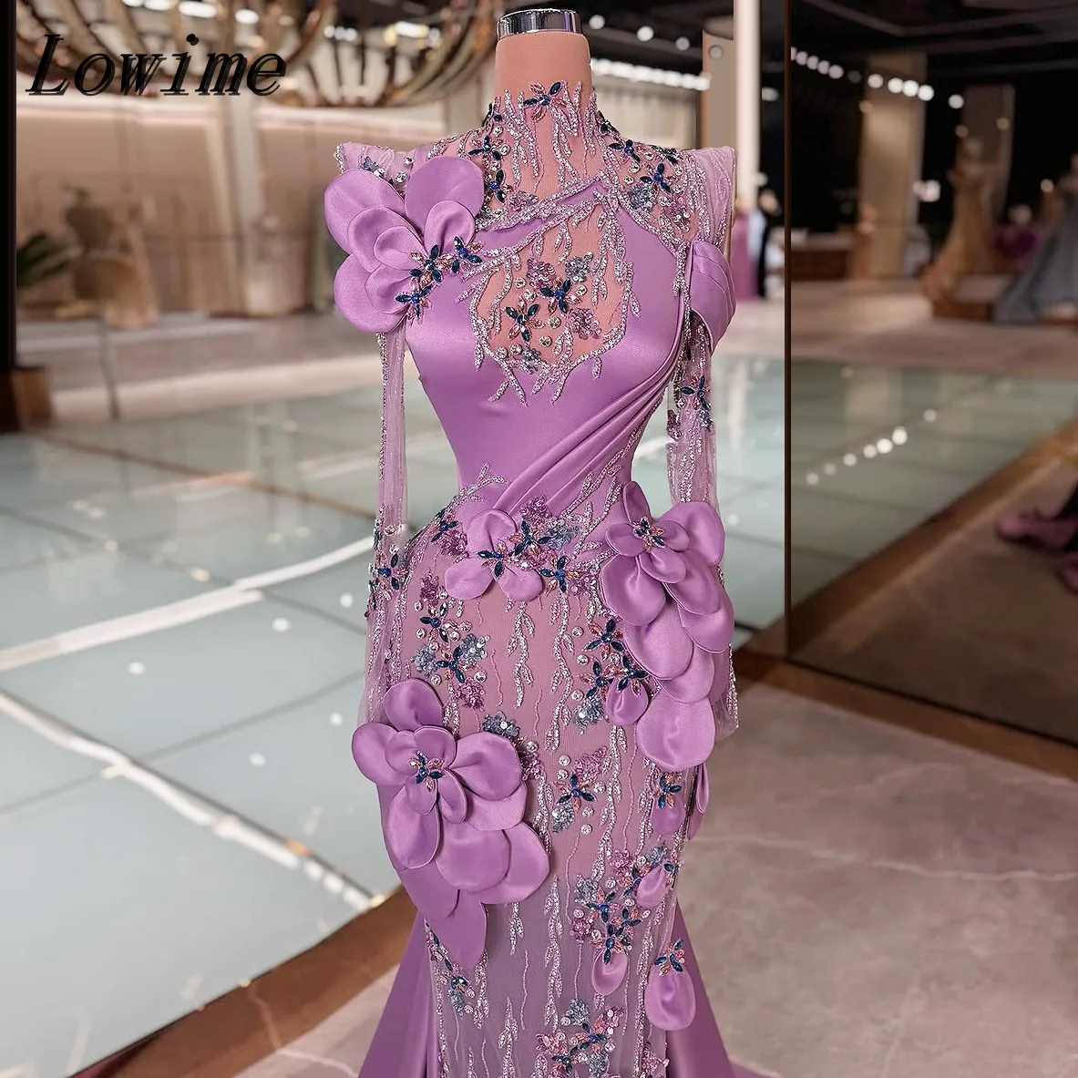2025 новый дизайн 3D цветок Haute Couture Роскошное фиолетовое атласное платье русалки с бисером для выпускного вечера Винтажное платье знаменитости по индивидуальному заказу
2025 новый дизайн 3D цветок Haute Couture Роскошное фиолетовое атласное платье русалки с бисером для выпускного вечера Винтажное платье знаменитости по индивидуальному заказу