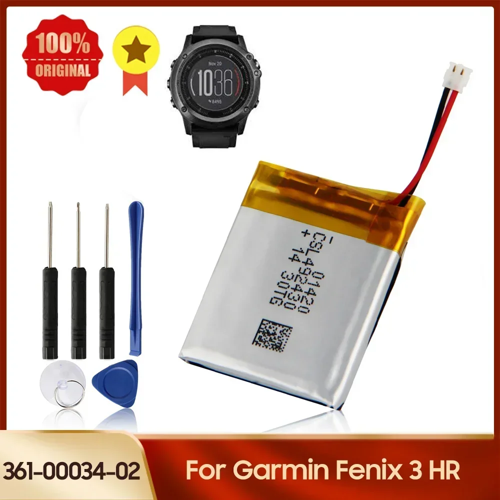 Production in 2024 Replacement Battery 361-00034-02 For Garmin Fenix 3 Fenix3 F3 HR GPS High Quality Batteries 290mAh With Tools
Production in 2024 Replacement Battery 361-00034-02 For Garmin Fenix 3 Fenix3 F3 HR GPS High Quality Batteries 290mAh With Tools