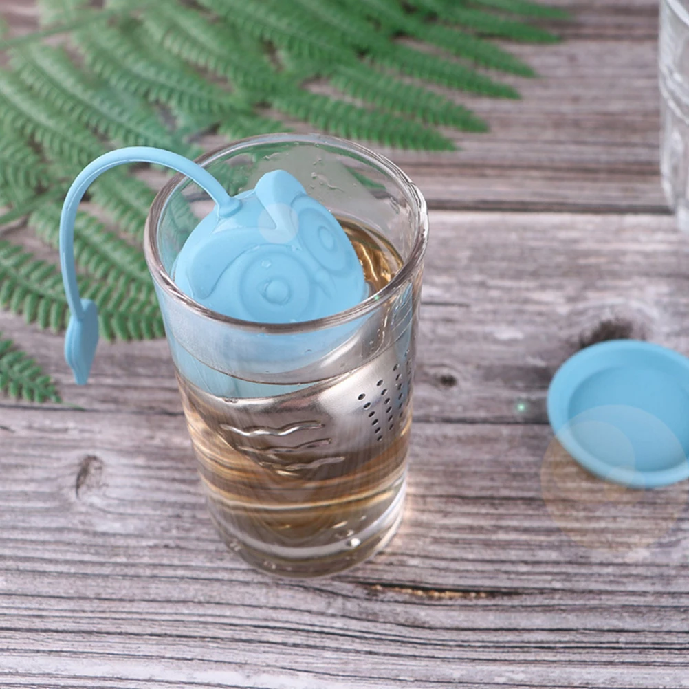 Owl Shape Stainless Steel Tea Strainer Reusable Silicone Filter Infuser Creative Steeper Fine Mesh Separate Tea Water Kitchen
Owl Shape Stainless Steel Tea Strainer Reusable Silicone Filter Infuser Creative Steeper Fine Mesh Separate Tea Water Kitchen