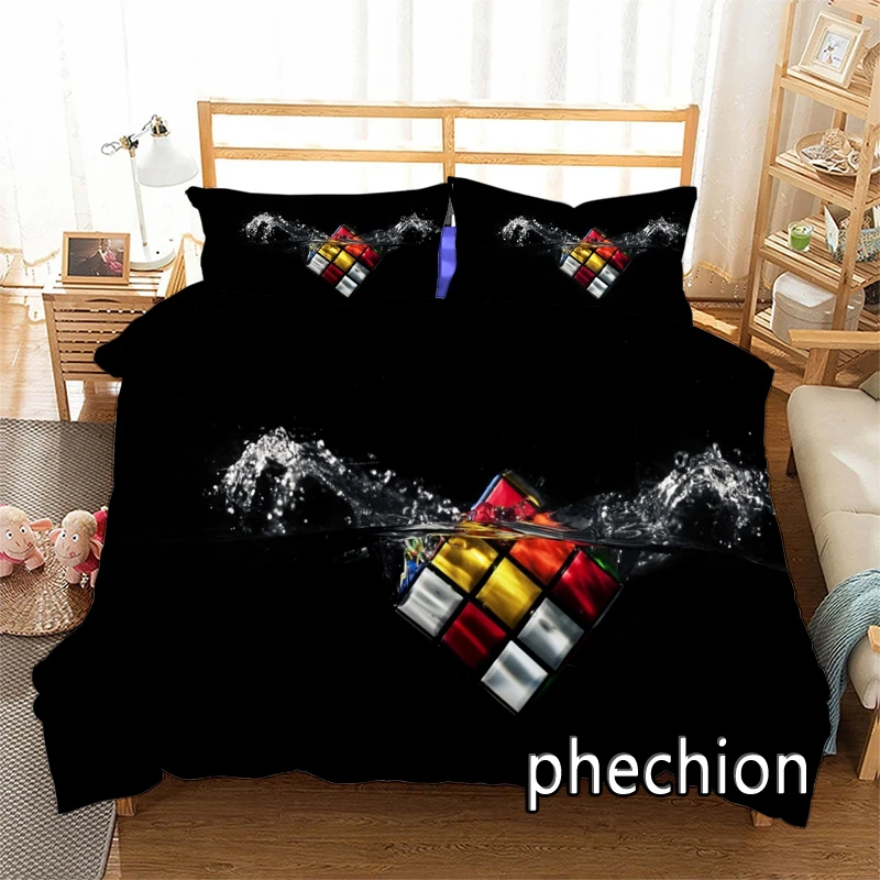 3D Printed Rubik's Cube Art Bedding Set Duvet Covers Pillowcases Comforter Bedding Set Bedclothes Textile Home N20
3D Printed Rubik's Cube Art Bedding Set Duvet Covers Pillowcases Comforter Bedding Set Bedclothes Textile Home N20