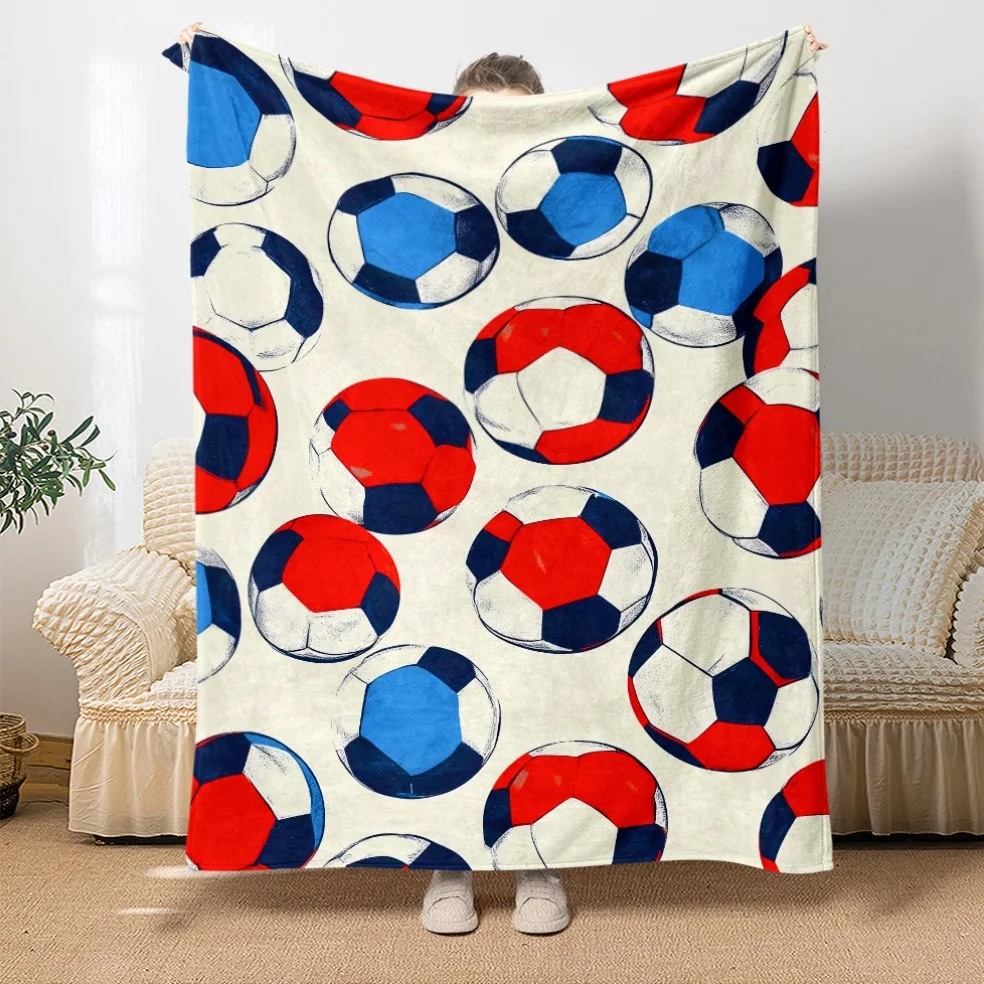 Football Print Knit Blanket Soft Lightweight All Season Throw for Bed Sofa Camping Travel Versatile Gift Idea
Football Print Knit Blanket Soft Lightweight All Season Throw for Bed Sofa Camping Travel Versatile Gift Idea