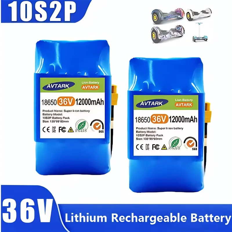 Литиевая перезаряжаемая батарея 36В 10S2P 7.0Ач для электросамоката, гироскутера, моноколеса – превосходная мощность
Литиевая перезаряжаемая батарея 36В 10S2P 7.0Ач для электросамоката, гироскутера, моноколеса – превосходная мощность