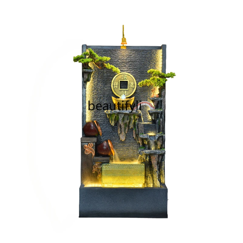Rockery Water Curtain Wall Flowing Water Screen Living Room Company Courtyard Entrance Fortune Landscaping Decoration Decoration
Rockery Water Curtain Wall Flowing Water Screen Living Room Company Courtyard Entrance Fortune Landscaping Decoration Decoration