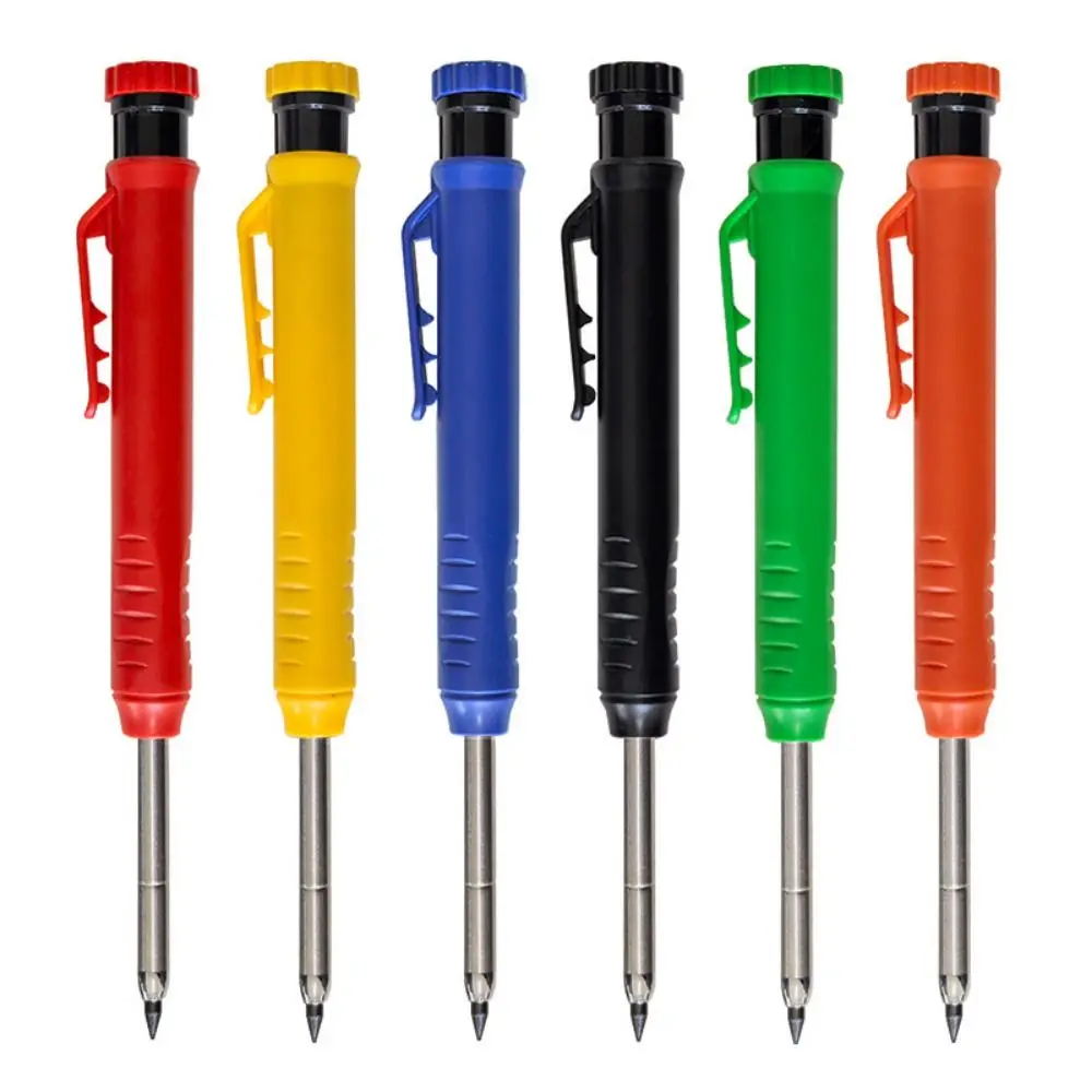 Набор из 10 прочных механических карандашей для плотницких работ с длинным стержнем, встроенной точилкой, для разметки по дереву, с удлиненной головкой
Набор из 10 прочных механических карандашей для плотницких работ с длинным стержнем, встроенной точилкой, для разметки по дереву, с удлиненной головкой