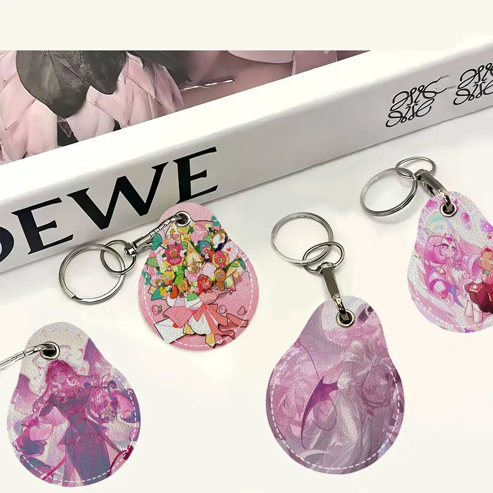 Game C-Cookie R-Run K-Kingdom Key Fashion PU Water Shape Keychain Women Car Key Holder Home Key Ring Charm Bag Car Pendant Gift
Game C-Cookie R-Run K-Kingdom Key Fashion PU Water Shape Keychain Women Car Key Holder Home Key Ring Charm Bag Car Pendant Gift