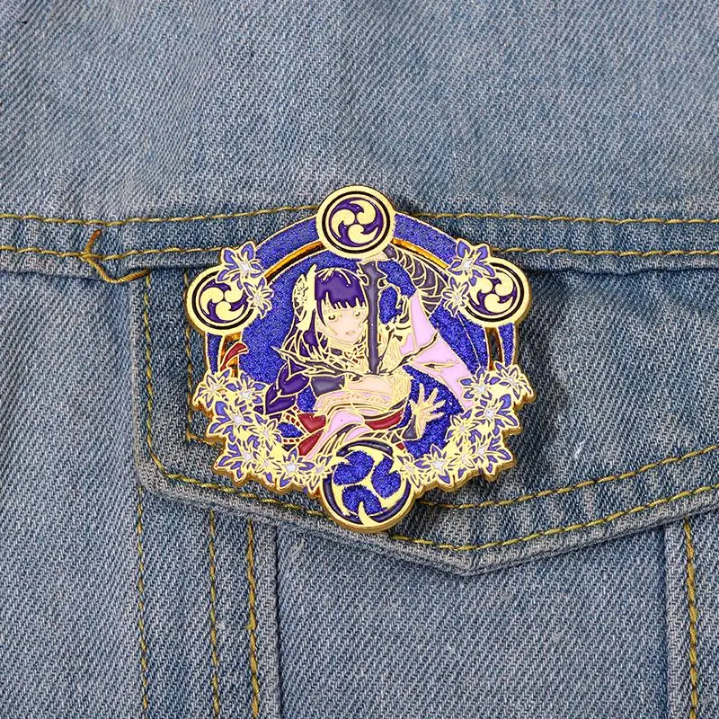 Raiden Shogun Enamel Pins Custom Game Genshin Impact Brooches Lapel Badges Cartoon Jewelry Gift for Fans Kids Friends
Raiden Shogun Enamel Pins Custom Game Genshin Impact Brooches Lapel Badges Cartoon Jewelry Gift for Fans Kids Friends