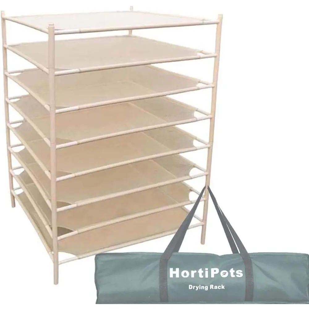 8 Layer Drying Net Dryer Stand Square 28 x 28 Inch to Dry Laundry Clothes or Cure Plants Like Herb Fruits
8 Layer Drying Net Dryer Stand Square 28 x 28 Inch to Dry Laundry Clothes or Cure Plants Like Herb Fruits