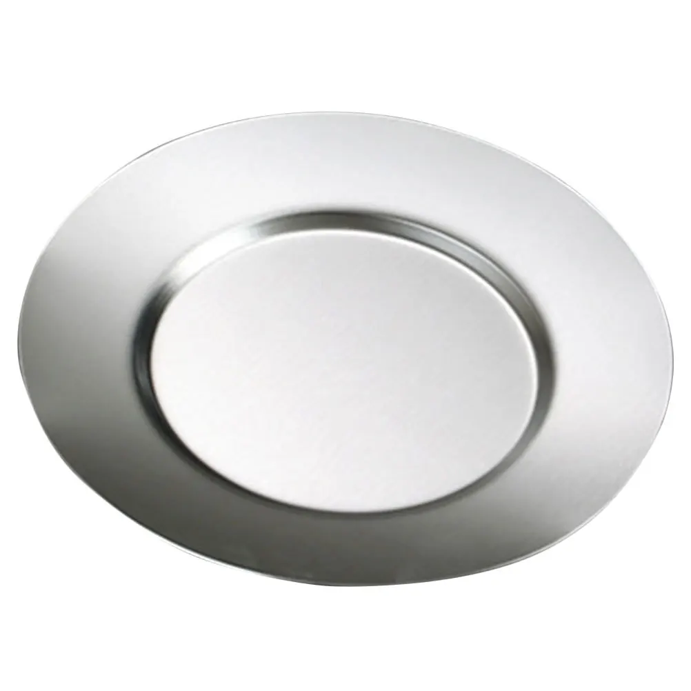 Stainless Steel Plate Round Large Size Food Grade Metal Plate Portable Dinner Dish Suitable for Various Snack Serving
Stainless Steel Plate Round Large Size Food Grade Metal Plate Portable Dinner Dish Suitable for Various Snack Serving