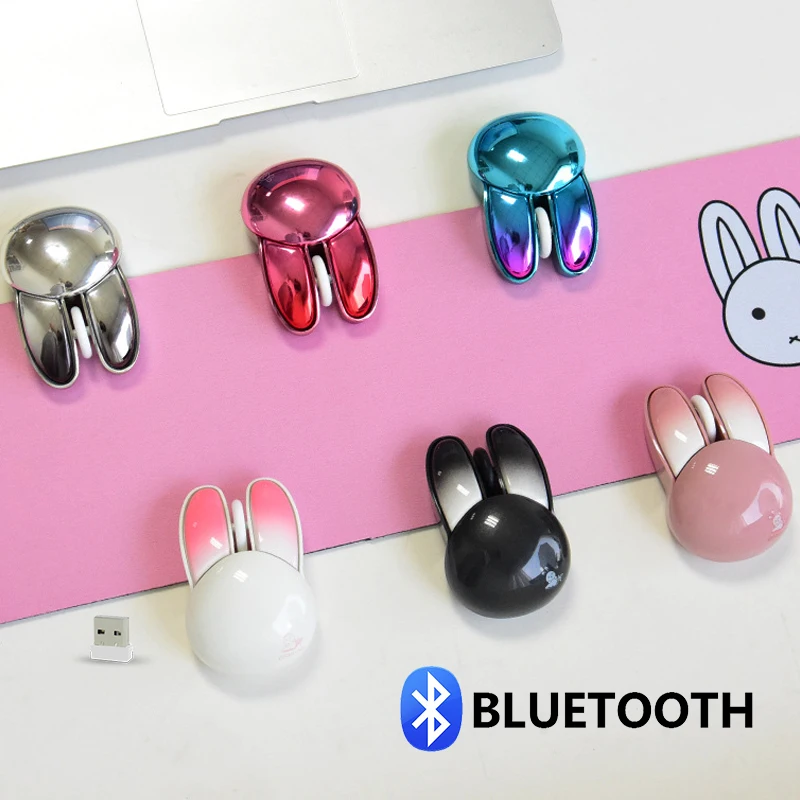 2.4g Wireless Bluetooth Mouse Mini Cute Kawaii Rabbit Shape Mice USB Ergonomic 3D Office Mute Mouse for Desktop Computer Laptop
2.4g Wireless Bluetooth Mouse Mini Cute Kawaii Rabbit Shape Mice USB Ergonomic 3D Office Mute Mouse for Desktop Computer Laptop
