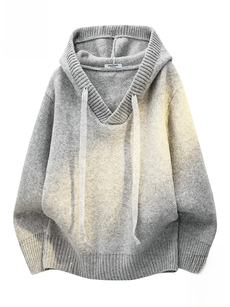 Мужской вязаный свитер Paul Frank в стиле ретро с V-образным вырезом, повседневный, простой, осенняя новинка, из смесового полиэстера, с длинными рукавами
Мужской вязаный свитер Paul Frank в стиле ретро с V-образным вырезом, повседневный, простой, осенняя новинка, из смесового полиэстера, с длинными рукавами