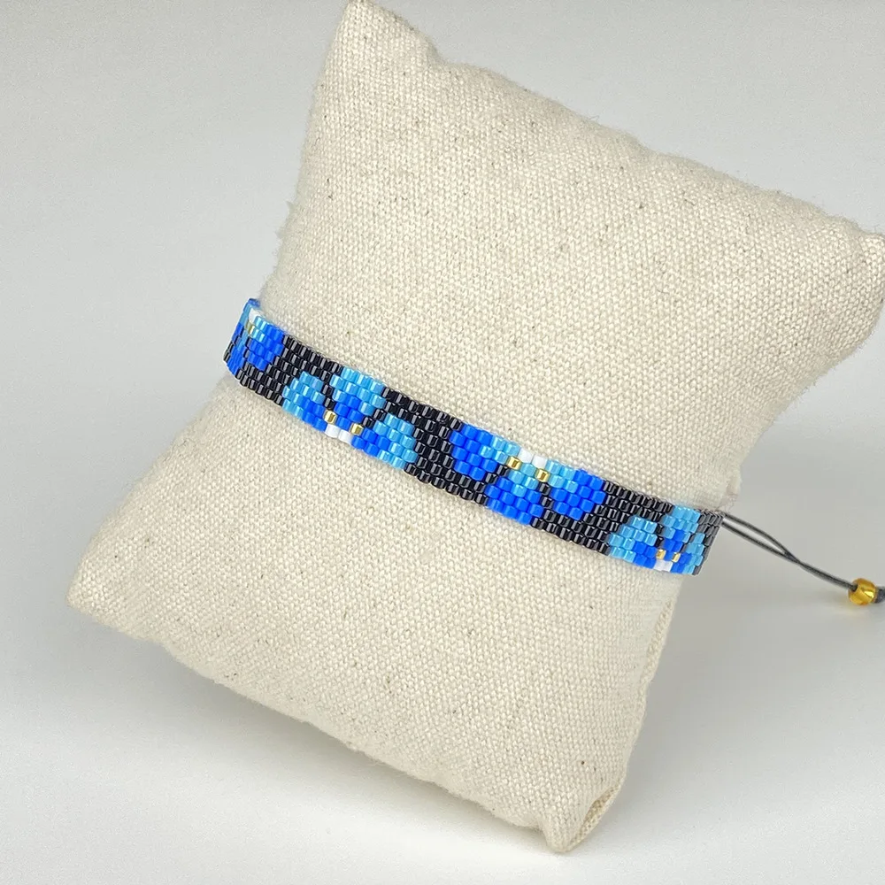 Beaded bracelet Flowers Originality Design Hand knitting Bohemia Adjustable Tide Simple Rice bead bracelet
Beaded bracelet Flowers Originality Design Hand knitting Bohemia Adjustable Tide Simple Rice bead bracelet