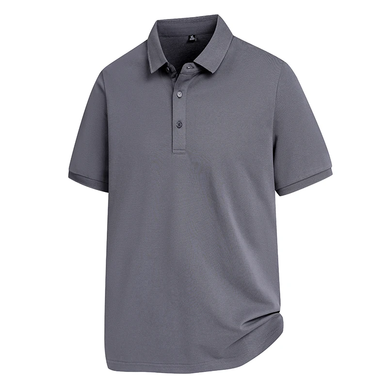 New Summer Business Polo Shirt Men Solid Color Lapel Short Sleeve Tops Men Pure Cotton Polo Shirt All Match Daily Office Tops
New Summer Business Polo Shirt Men Solid Color Lapel Short Sleeve Tops Men Pure Cotton Polo Shirt All Match Daily Office Tops