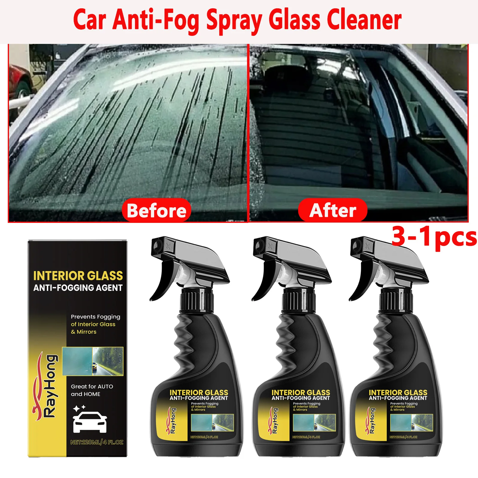 Лобовое стекло салона автомобиля, противотуманный спрей, долговечный, предотвращает запотевание, очищающее зеркало, репеллент, чистый аксессуар для ухода за автомобилем
Лобовое стекло салона автомобиля, противотуманный спрей, долговечный, предотвращает запотевание, очищающее зеркало, репеллент, чистый аксессуар для ухода за автомобилем