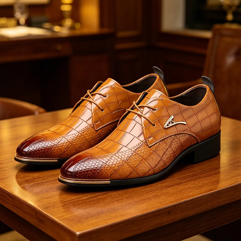 Large Size 39-48 Classic Men Pointed-toe Business Shoes Stylish Versatile American Lace-up Office Shoes Wedding Party Shoes
Large Size 39-48 Classic Men Pointed-toe Business Shoes Stylish Versatile American Lace-up Office Shoes Wedding Party Shoes