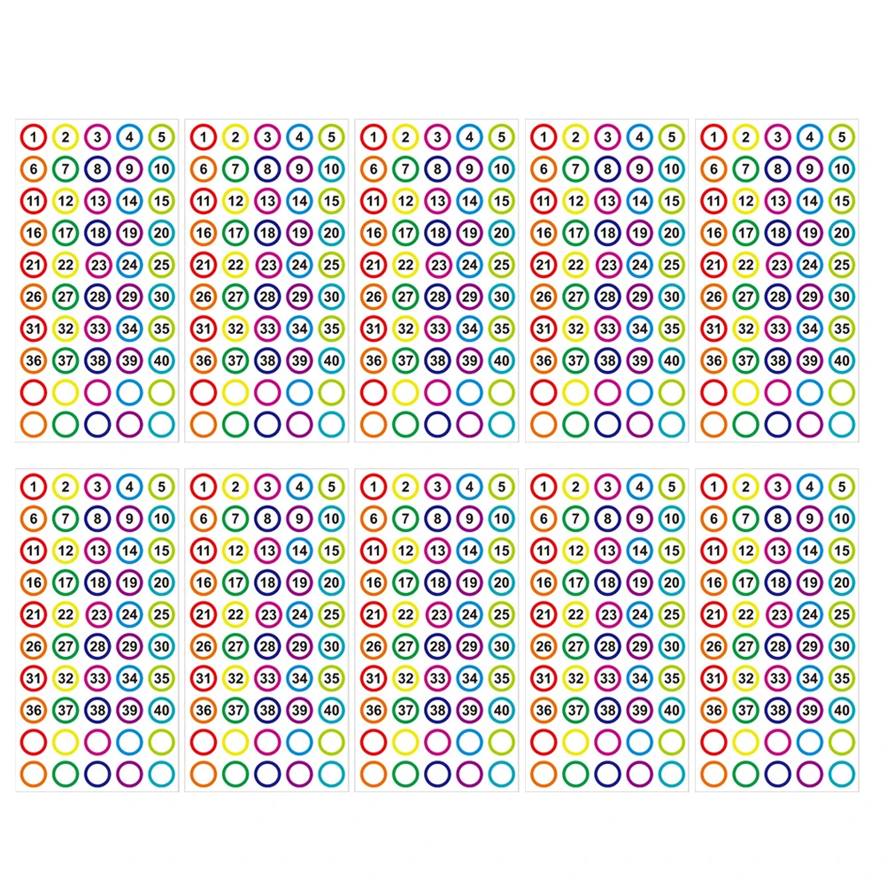 40 Colorful Stickers Classification Identification Round Digital Labels Sheets Inventory Classification Digital Label Multi Use
40 Colorful Stickers Classification Identification Round Digital Labels Sheets Inventory Classification Digital Label Multi Use