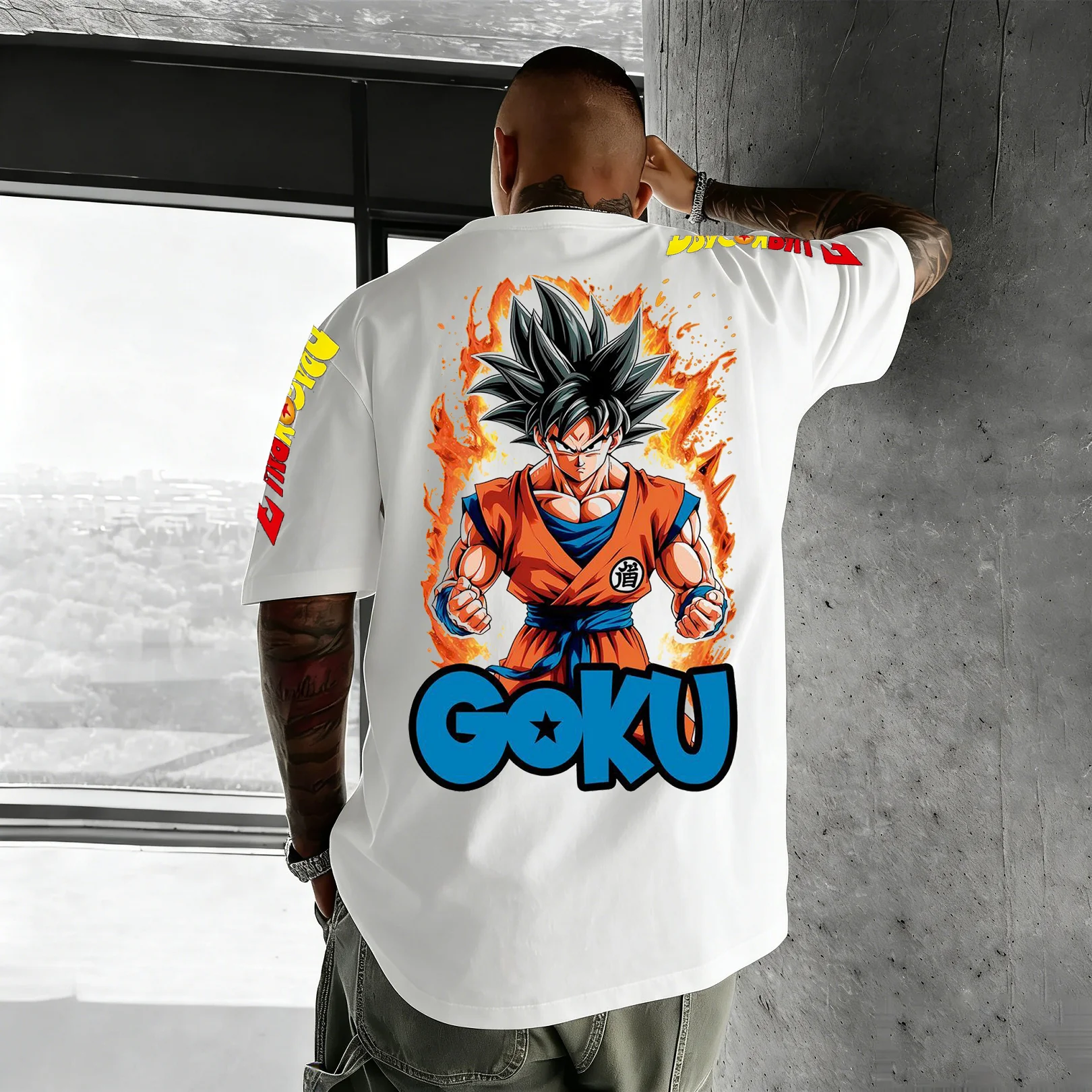 Dragon Ball Anime Goku Printed Cotton Short-sleeved 2026 Summer Loose Sporty Men's and Women's Fashionable Round-neck T-shirts
Dragon Ball Anime Goku Printed Cotton Short-sleeved 2026 Summer Loose Sporty Men's and Women's Fashionable Round-neck T-shirts
